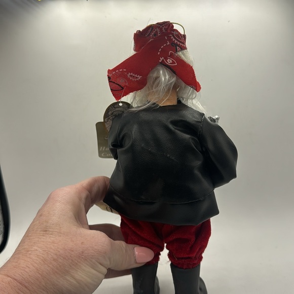Vtg Motorcycle Santa Claus - Picture 5 of 6